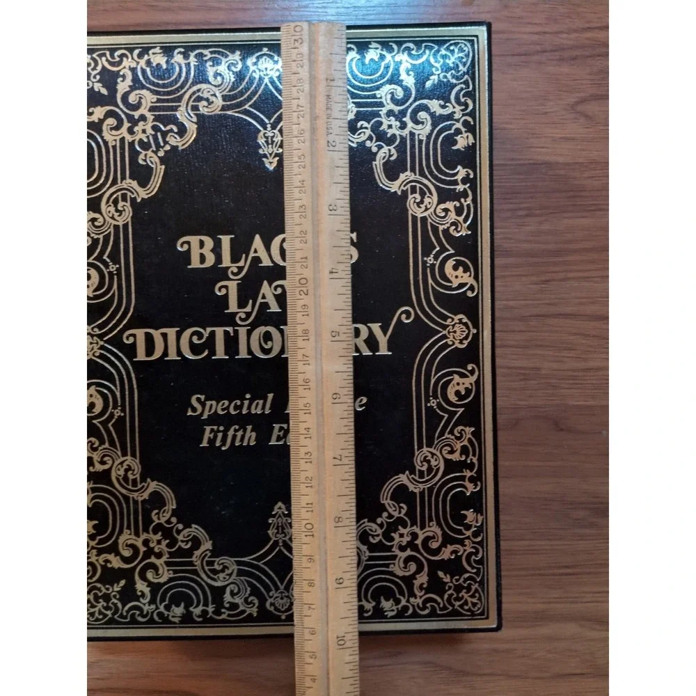 Black's Law Dictionary Special Deluxe Fifth Edition Legal Book Padded 1979/1981